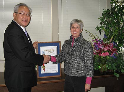 Tabitha E. Kappeler-Hurley Named 22nd District Woman of the Year by Assemblymember Paul Fong