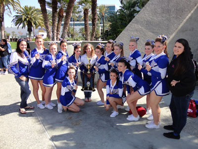 Three Cheers for Santa Clara High's Spirit Squad Three Cheers for Santa Clara High's Spirit Squad