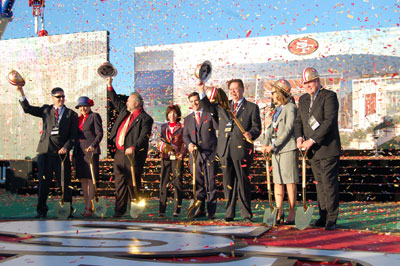 Decades in the Making - 49ers Stadium Breaks Ground Decades in the Making - 49ers Stadium Breaks Ground