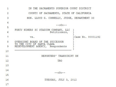 Sacramento Court Blocks County's $30 Million Santa Clara RDA Money Grab Sacramento Court Blocks County's $30 Million Santa Clara RDA Money Grab