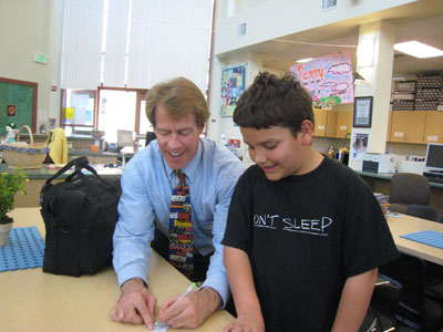 Author Jeff Savage Visits Santa Clara School Author Jeff Savage Visits Santa Clara School