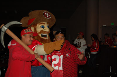 Sea of Red and Gold Flocks to Convention Center for 49ers' 7th Annual Draft Party Sea of Red and Gold Flocks to Convention Center for 49ers' 7th Annual Draft Party