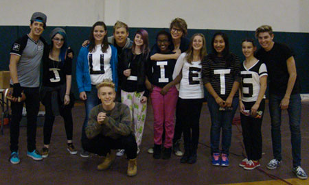 Boy Band After Romeo Performs for Cabrillo Middle School Students Boy Band After Romeo Performs for Cabrillo Middle School Students