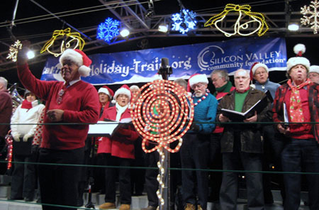 This Magic Moment: Holiday Train with Santa Aboard Lights Up the Night This Magic Moment: Holiday Train with Santa Aboard Lights Up the Night