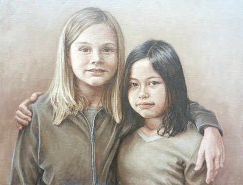 Portraits Seen in Cehrs' Exhibit Portraits Seen in Cehrs' Exhibit