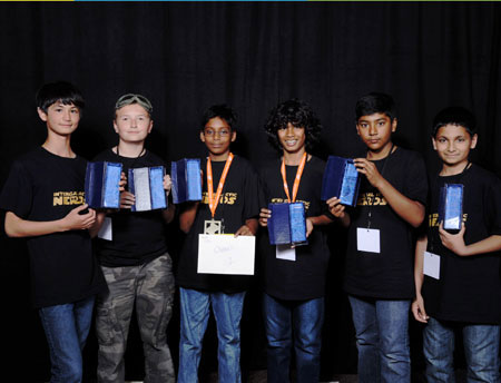Local 6th Grade Students Win First Prize in the Tech Challenge Competition Local 6th Grade Students Win First Prize in the Tech Challenge Competition