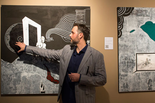 Sarani Combines Music, Visual Art in New Show Sarani Combines Music, Visual Art in New Show