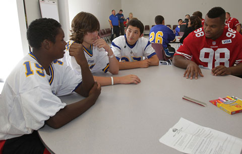 49ers Rookies Helps Bruins Freshmen Dare to Dream 49ers Rookies Helps Bruins Freshmen Dare to Dream