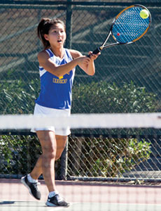 Chargers, Bruins Battle in Girls Tennis Chargers, Bruins Battle in Girls Tennis