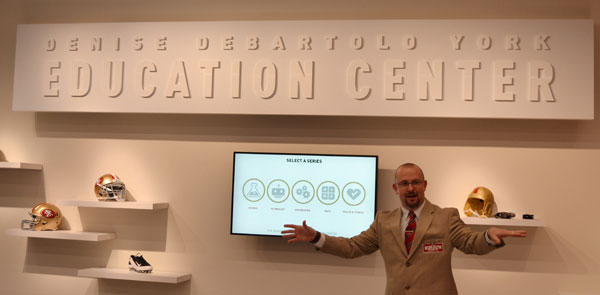 Education In Full Swing at Levi's Stadium; Denise DeBartolo York Education Center Unveiled Education In Full Swing at Levi's Stadium; Denise DeBartolo York Education Center Unveiled