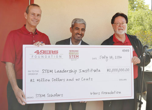 49ers Foundation Partners With Chevron, SCUSD and Others to Launch STEM Program 49ers Foundation Partners With Chevron, SCUSD and Others to Launch STEM Program