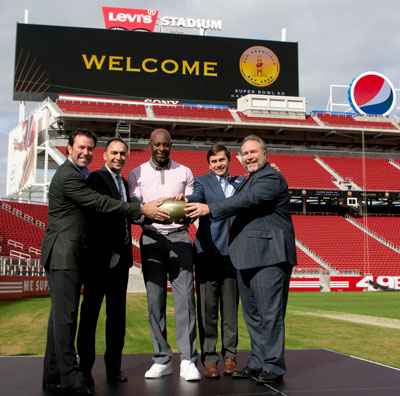Super Bowl 50 Host Committee Explores Levi's Stadium and SF Bay Area; City Examining City Events Leading up to Super Bowl Super Bowl 50 Host Committee Explores Levi's Stadium and SF Bay Area; City Examining City Events Leading up to Super Bowl