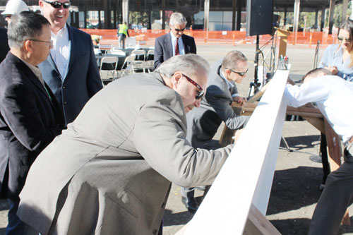 Santa Clara Square Celebrates Pending Development with Topping Off Ceremony Santa Clara Square Celebrates Pending Development with Topping Off Ceremony