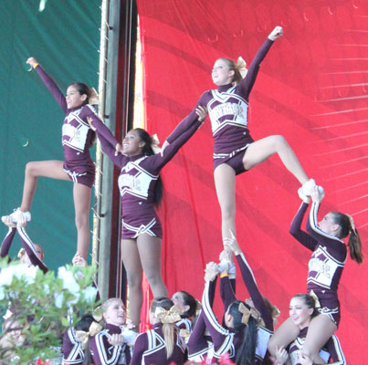 Cheerleaders Work It at Competition Held at Great America Cheerleaders Work It at Competition Held at Great America