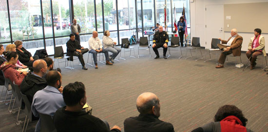 Residents Chat with the Chief at Northside Library Residents Chat with the Chief at Northside Library