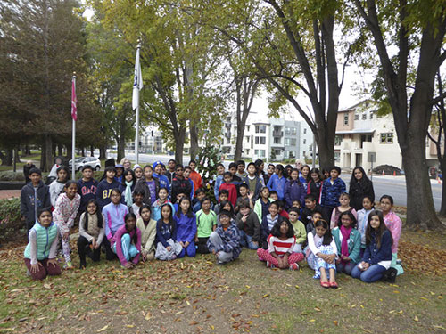 Milliken 5th Graders Decorate Holiday Tree at Veterans Memorial Milliken 5th Graders Decorate Holiday Tree at Veterans Memorial