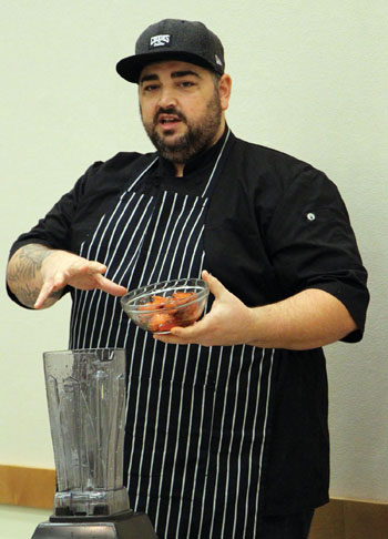 Bay Area Chef Visits Library for February Food Fest Bay Area Chef Visits Library for February Food Fest