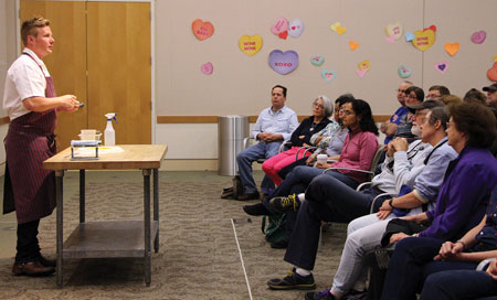 Acclaimed SF Chef Visits Library Acclaimed SF Chef Visits Library