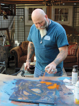 Phil Bongiorno: Artist and Studio Bongiorno Owner Embraces Life's Light and Dark Side