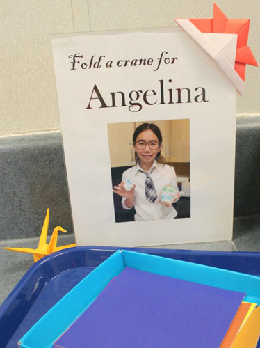 Santa Clara High School Students Fold Cranes for Struggling Senior Santa Clara High School Students Fold Cranes for Struggling Senior