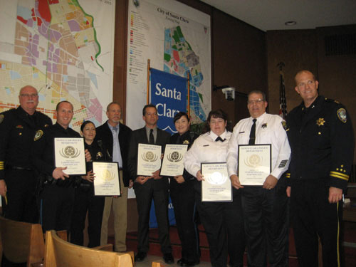 Santa Clara Police Department Honors 21 Officers Santa Clara Police Department Honors 21 Officers