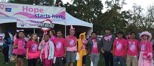 Santa Clara High School Students Raise Money to Support Breast Cancer Awareness and Research Santa Clara High School Students Raise Money to Support Breast Cancer Awareness and Research