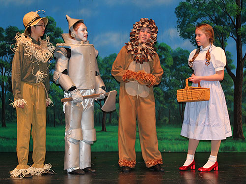 Follow the Yellow Brick Road to Roberta Jones Junior Theatre's Follow the Yellow Brick Road to Roberta Jones Junior Theatre's