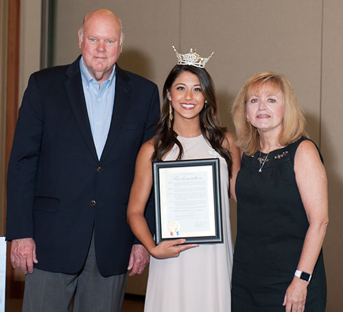 Miss California Jessa Carmack Honored at Miss America 2017 Send-Off Celebration Miss California Jessa Carmack Honored at Miss America 2017 Send-Off Celebration