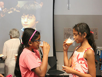 Quidditch and Butter Beer at Northside Library's Second Anniversary Celebration Quidditch and Butter Beer at Northside Library's Second Anniversary Celebration