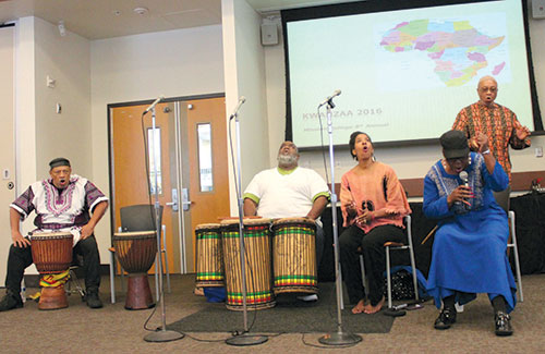 Mission College Recognizes Kwanzaa with a Dramatic Poetry Reading Mission College Recognizes Kwanzaa with a Dramatic Poetry Reading