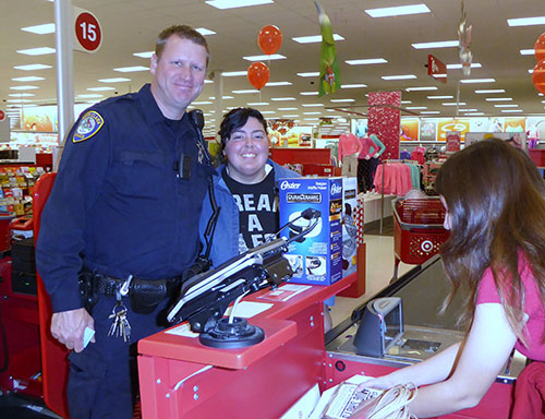 Cops Escort Kids on P.A.L. Holiday Shopping Spree Cops Escort Kids on P.A.L. Holiday Shopping Spree