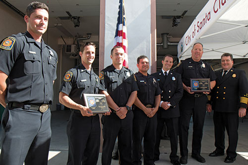 Santa Clara Fire Department's 2016 Service Awards Ceremony Honors Life Saving Heroes Santa Clara Fire Department's 2016 Service Awards Ceremony Honors Life Saving Heroes