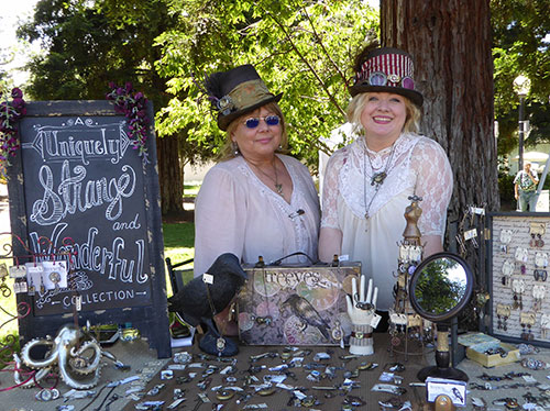 Summer Art Fair in Triton Museum Sculpture Garden Summer Art Fair in Triton Museum Sculpture Garden