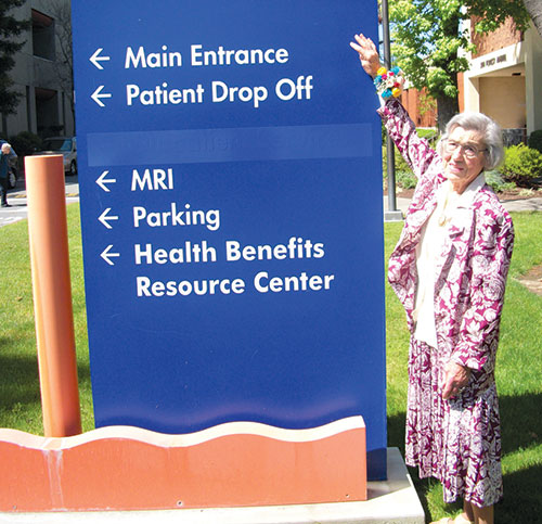 Santa Claran Honored by O'Connor Hospital for Giving 10,000 Volunteer Hours Santa Claran Honored by O'Connor Hospital for Giving 10,000 Volunteer Hours