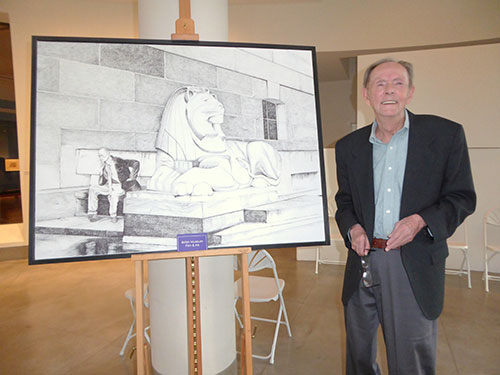 Artist Clarence Tower Honored at Triton Museum Reception Artist Clarence Tower Honored at Triton Museum Reception