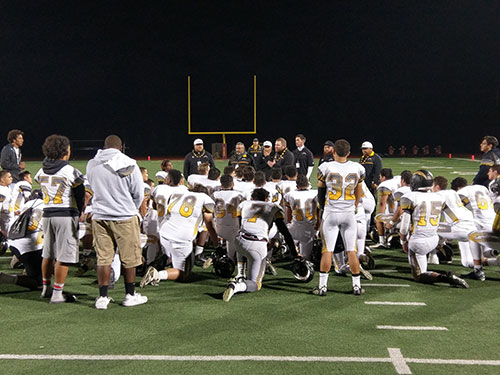 Wilcox Football Fights Ferociously, But Falls to Menlo-Atherton Wilcox Football Fights Ferociously, But Falls to Menlo-Atherton