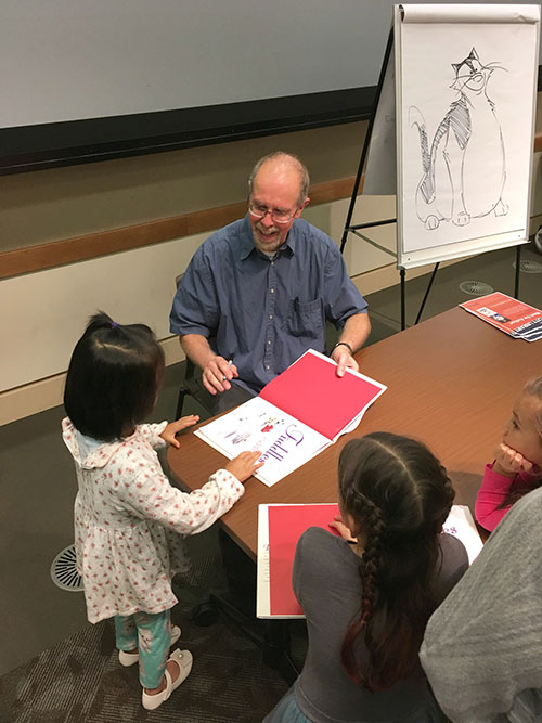 Children's Book Author and Illustrator Frans Vischer Speaks at Central Park Library Children's Book Author and Illustrator Frans Vischer Speaks at Central Park Library