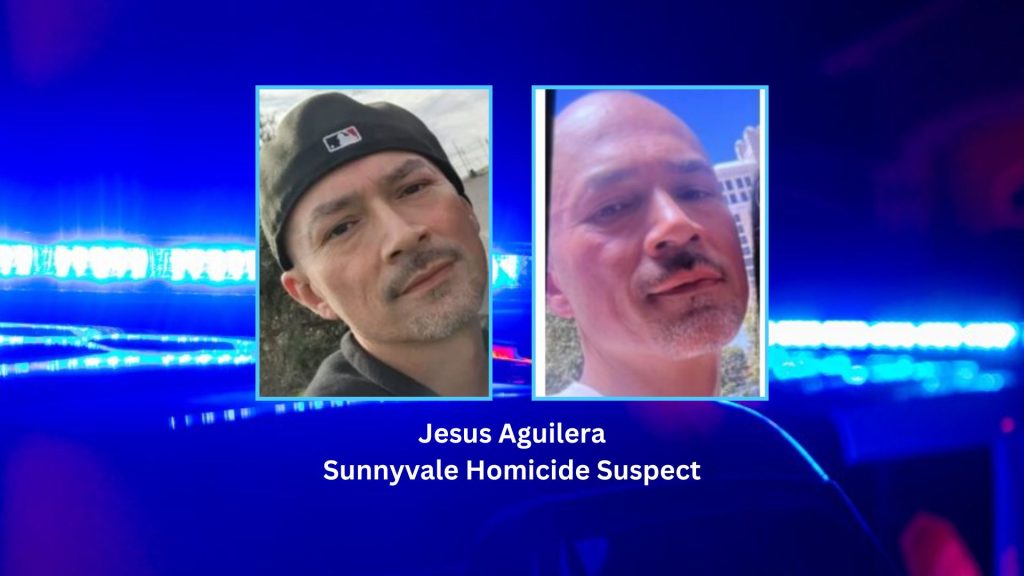 Sunnyvale DPS officers arrested 44-year-old Jesus Aguilera in Oakland on June 20 in connection with a May 29 homicide.