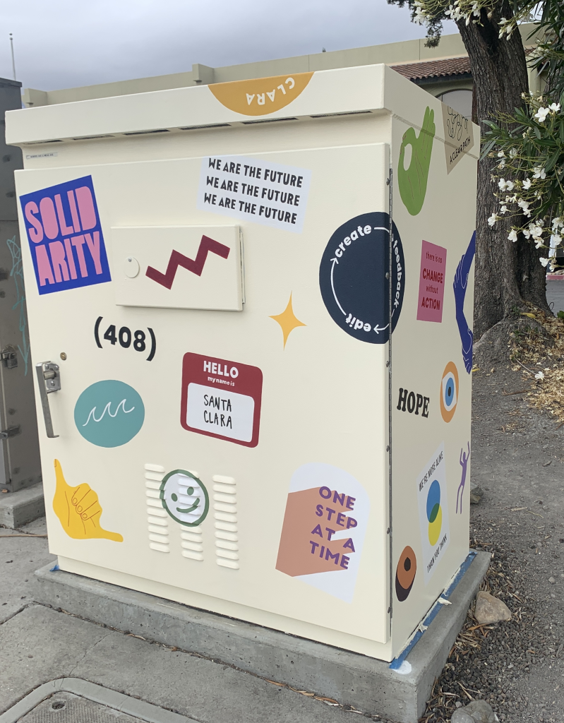 Santa Clara's Cultural Commission is seeking out local artists to help beautify the city's traffic boxes with custom works of art.
