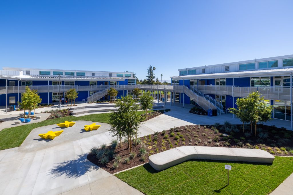 Sunnyvale Middle School officially opened the new second-story learning spaces on its campus just in time for the new school year.
